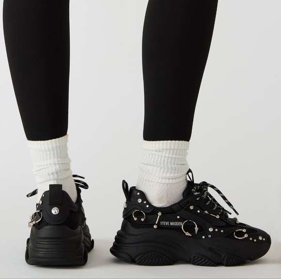 Steve Madden Posession Piercing Sneakers - Picture 2 of 3